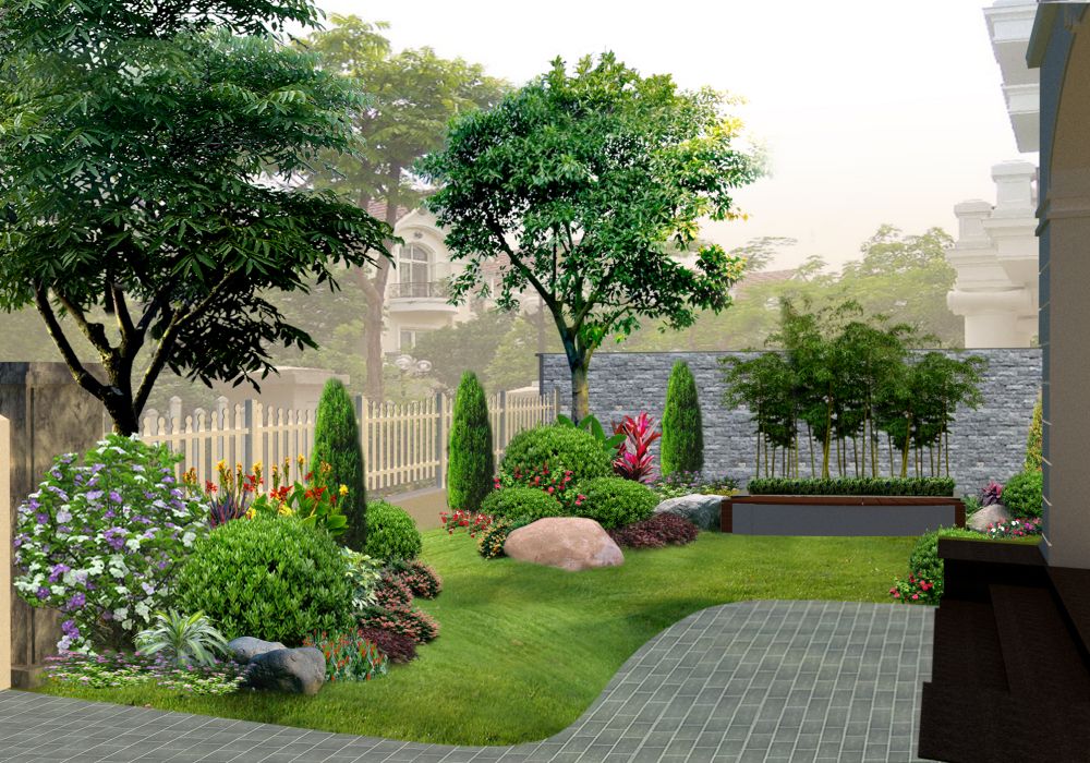 Những mẫu thiết kế sân vườn được ưa chuộng tại Đồng Nai